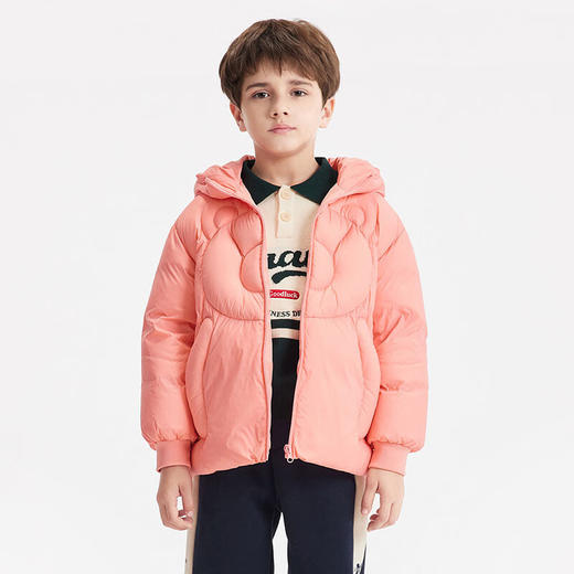 【MQD】童装男大童冬季保暖时尚加厚连帽羽绒服 商品图3