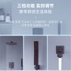 嵌入式淋浴花洒全铜家用冷热螺纹隐藏套装入墙热熔灰色枪一体暗装 商品缩略图2