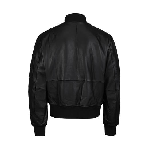 【超惠秒】Versace 范思哲 男士加厚保暖特色内里刺绣徽标logo 小羊皮皮衣/夹克外套 12133 商品图2