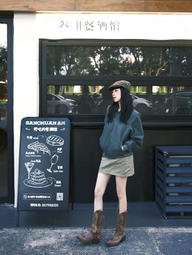 OOTD | 沦陷美式风·人手一件的圣达菲夹克