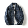 【新款DQ】大依优型大码牛仔外套新款牛仔衣青年百搭上衣潮款加肥加大胖子潮流 商品缩略图1