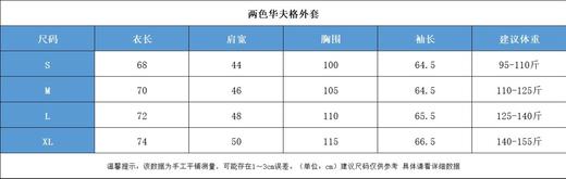 原版华夫格情侣外套 商品图13