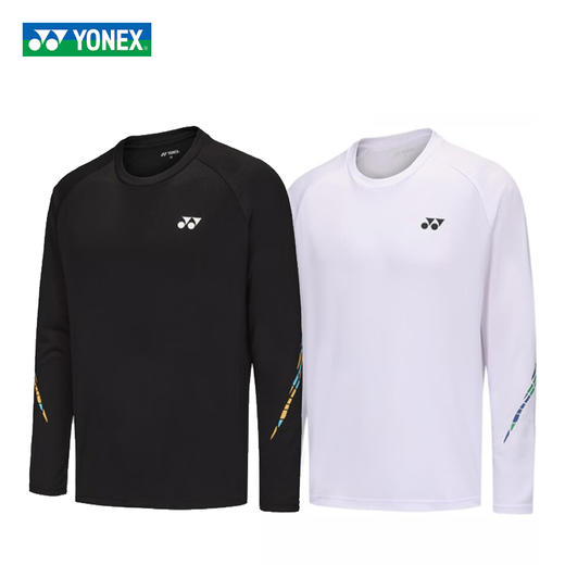 尤尼克斯 男女同款 运动长袖T恤 115274BCR/215274BCR 商品图0