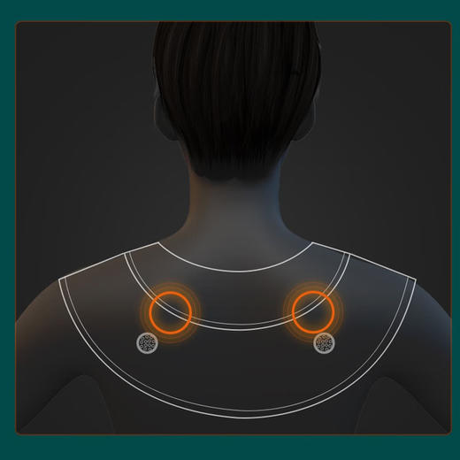 【自营】 泰昌 按摩披肩 颈椎按摩器 6D斜方肌腰背腿部颈部按摩 按摩敲打升级款 插电款 商品图7