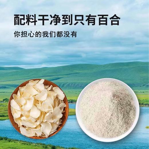 金洲百合精萃粉 精选兰州百合 配料干净 无额外添加 75g/盒（5g*15条） 商品图2