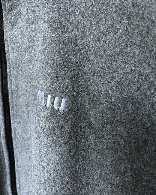 现货 THS 10.14-限时 缪家 中性风 双刷摇粒绒御寒软糯立领外套 AF1002 商品图9