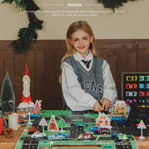 mobee小象莫贝全景系列小汽车礼盒-50辆 商品图3