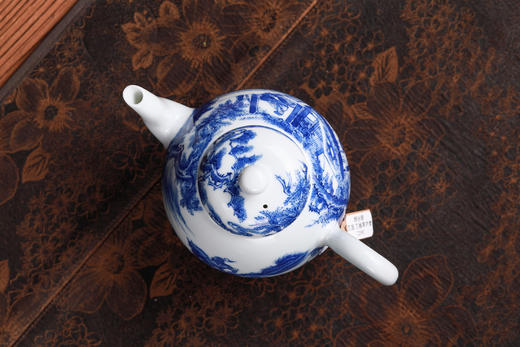 铭墨-三国三顾茅庐陶瓷壶 商品图6