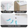 卫生间铝家用浴室柜洗脸池洗漱奶油风挂太空组合智能洗手盆台墙式 商品缩略图1