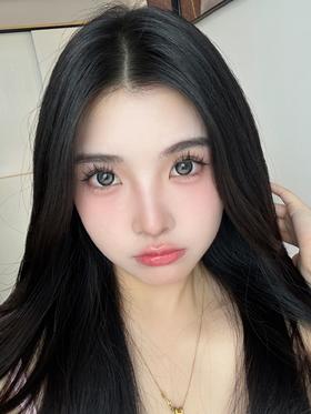 Doragina 日抛  甜萌黑糖  直径14.5mm着色14.0mm