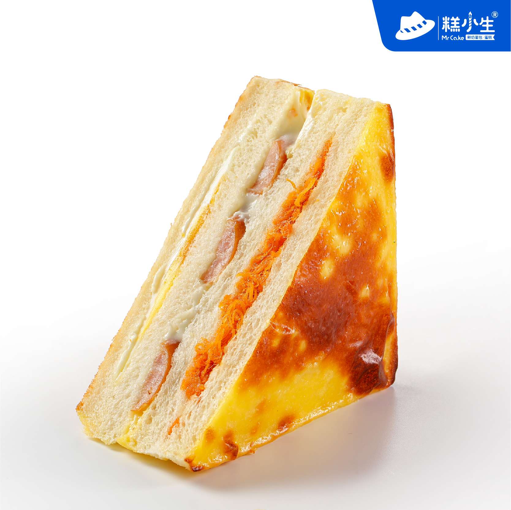 【现烤】岩烧烤肠肉松三明治|常温保存