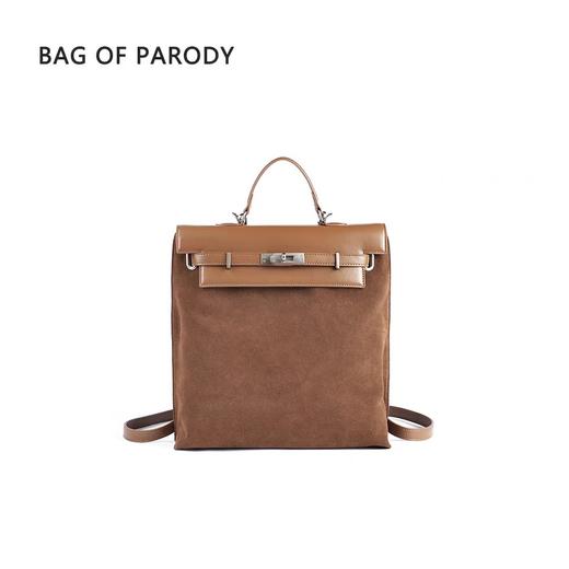 [BOP] Bag of parody  CA双肩包小众磨砂复古单肩双肩手提大容量通勤包 商品图8