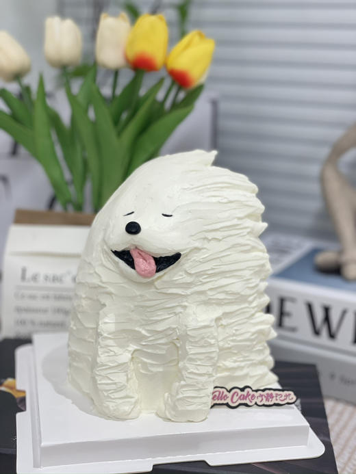 四寸加高异形狗狗奶油蛋糕 下单前请仔细阅读商品详情 商品图1