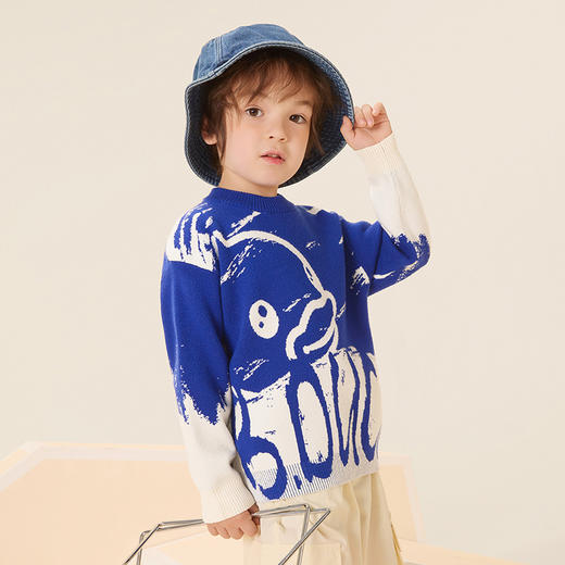 B.Duck小黄鸭童装春秋针织衫105-150 BF3512022 商品图2