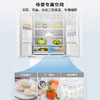 Leader 海尔智家出品501升一级风冷白色法式多门家用以旧换新嵌入式【陈哲远冰箱】BCD-501WGLFD4DW9U1 商品缩略图5