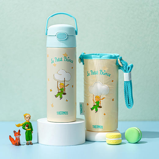 膳魔师高真空不锈钢小王子系列保温保冷吸管杯500ml【不支持补差，非质量问题不退不换】S 商品图0