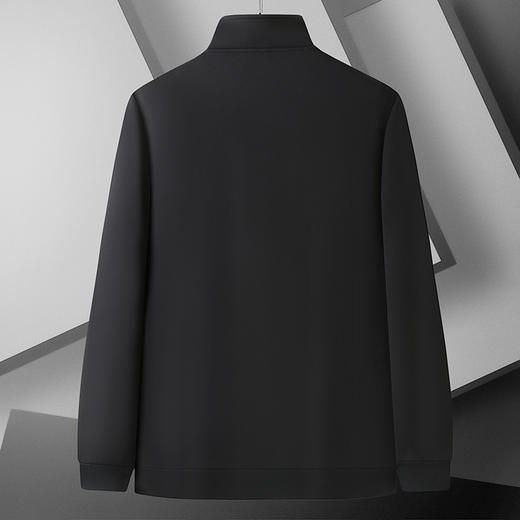 【羊羔绒】【新款DZP】大依优型大码立领夹克外套羊羔绒加绒外套男宽松加肥加大码上衣夹克休闲 商品图2