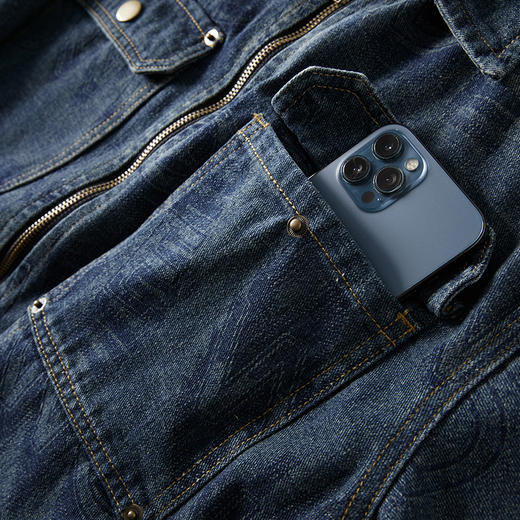 【新款DQ】大依优型大码牛仔外套新款牛仔衣青年百搭上衣潮款加肥加大胖子潮流 商品图4