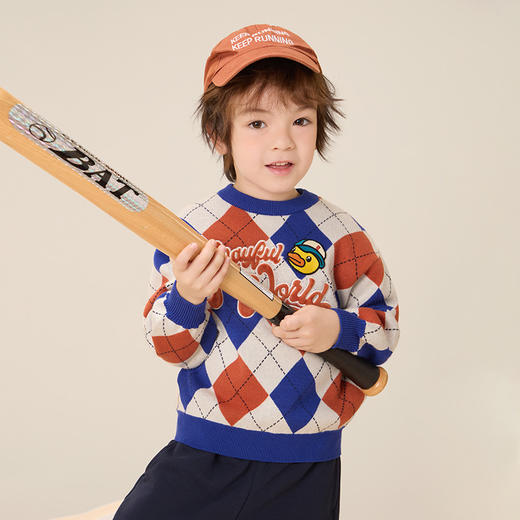 B.Duck小黄鸭童装春秋针织衫105-150 BF3512020 商品图2