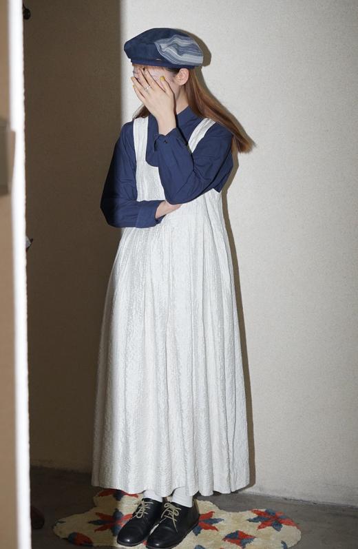 ECOLE DE CURIOSITES 水洗打字机棉衬衫(2色可选) 商品图7