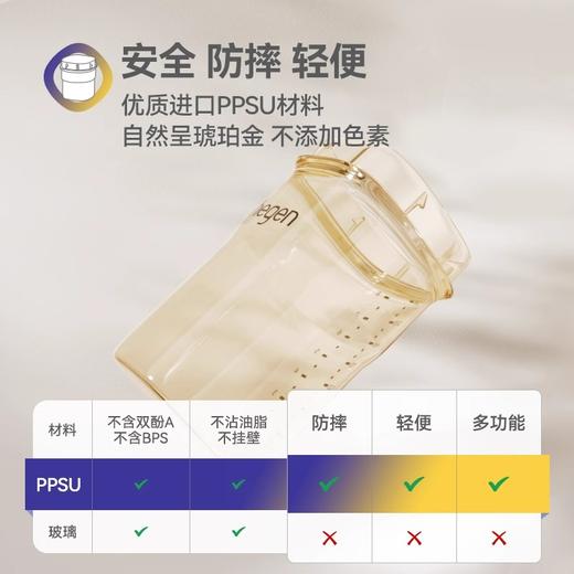 Hegen婴幼儿龙年纪念PPSU奶瓶240ml（2段奶嘴3-6月龄适用） 商品图4