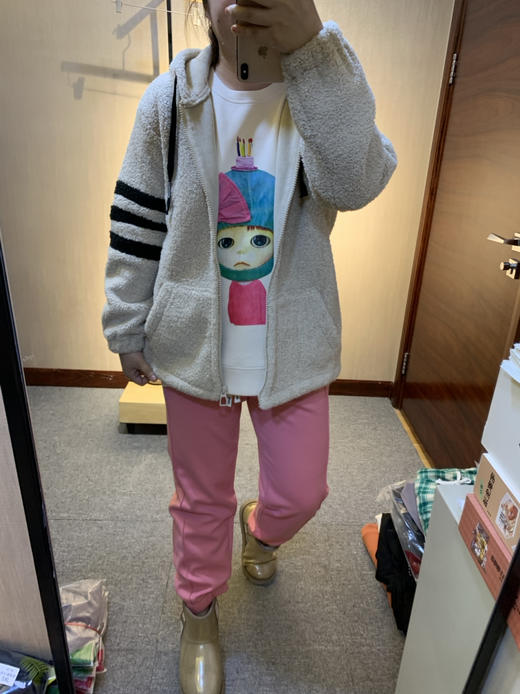 针丝缘2024冬新品柔软保暖显瘦泰迪外套4116 商品图6