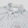 GOODBAI athletic学院印花不规则条纹修身长袖衬衫 商品缩略图3