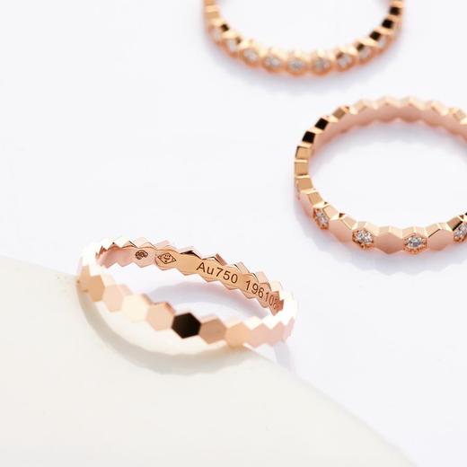 尚美蜂窝戒指V金镀金CNC版本（XTY） 商品图10