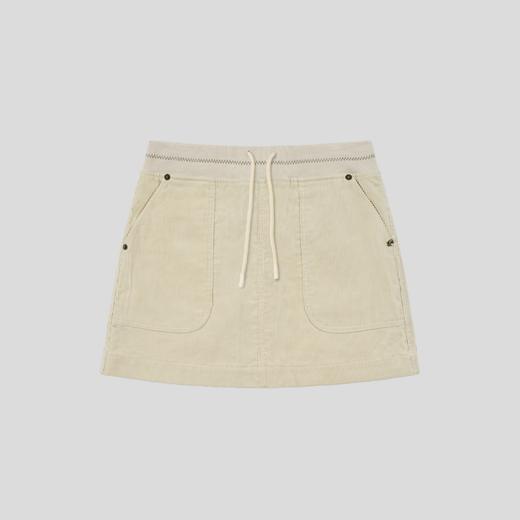 GOODBAI 运动学院logo刺绣抽绳半身短裙 商品图2