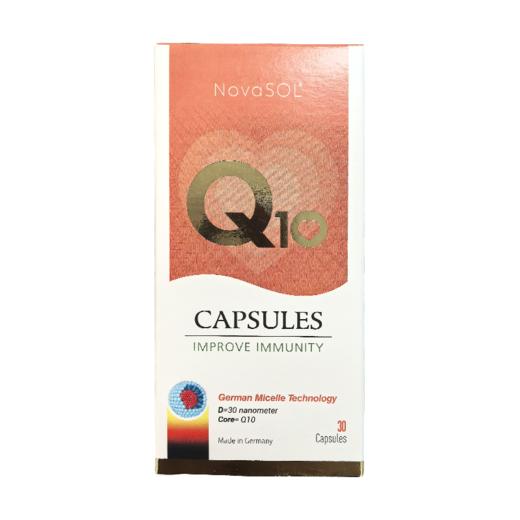 【甲亢三宝】诺惠牌辅酶Q10软胶囊15g(0.5g*30粒)【赠钙镁片+B族维生素】 商品图3