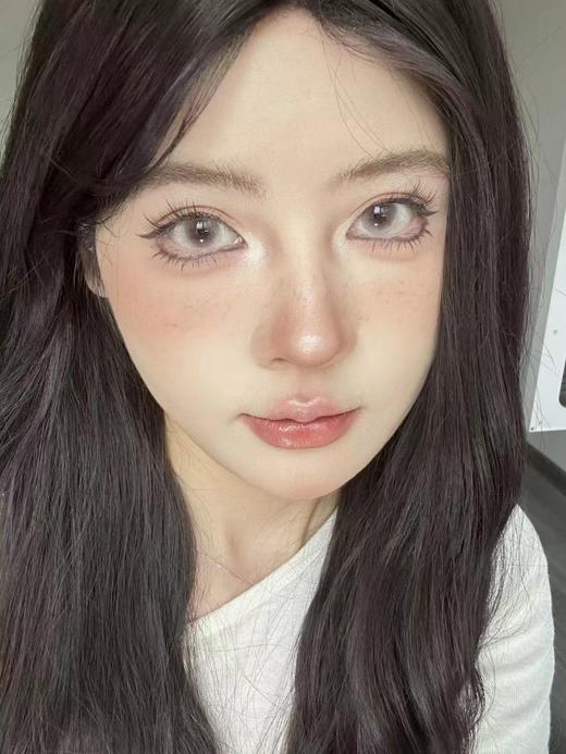 【大直径月抛】T-sukicon-微醺泡泡灰-14.5mm【月抛 0-800度 无525/575】 商品图4