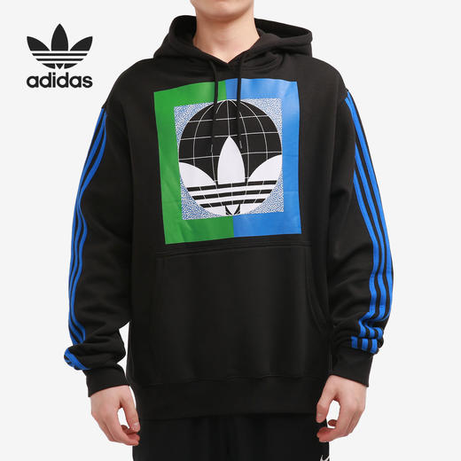 Adidas/阿迪达斯正品三叶草2020秋新款男子舒适卫衣套头衫GD2117 商品图0