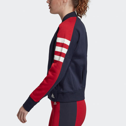 Adidas/阿迪达斯正品 女子W SID JACKET拉链针织外套DX7981 商品图3