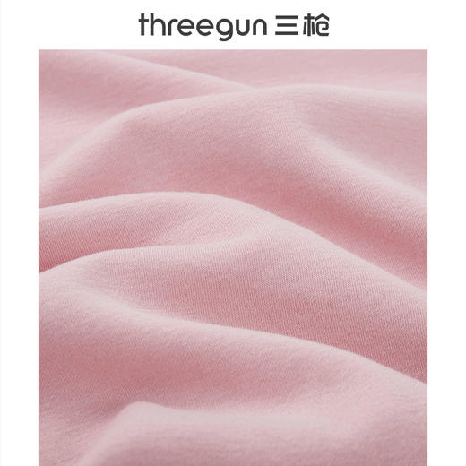 Threegun三枪 【轻薄暖绒】圆领女内衣套-24028D021 商品图2