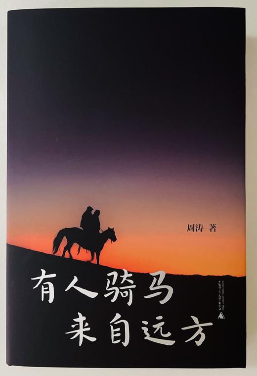 【毛边本】纯粹· 有人骑马来自远方   周涛/著 商品图1
