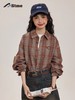 早乙女惠子saotome/STMCS243241/面料再造肌理格纹长袖衬衫 商品缩略图0