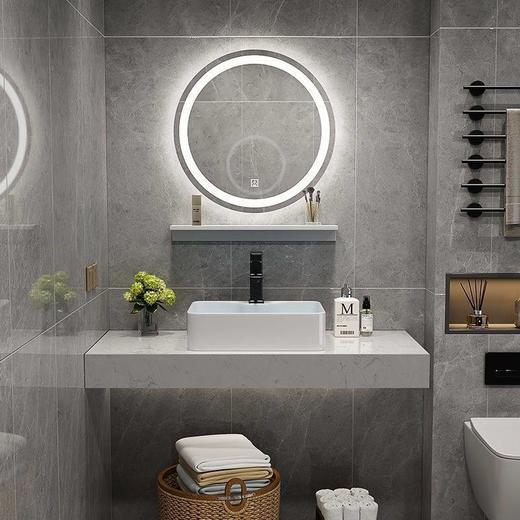 台洗脸盆宾馆洗手盆墙式款卫生间盆轻奢挂大理石洗漱台上组合 商品图0