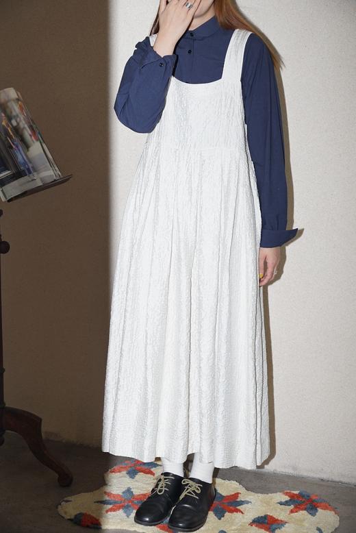 ECOLE DE CURIOSITES 水洗打字机棉衬衫(2色可选) 商品图4