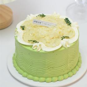 开心果榴莲糯米蛋糕