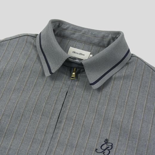 GOODBAI GB logo刺绣翻领拉链夹克 商品图3