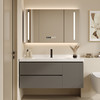 洗漱洗脸盆陶瓷浴室柜卫生间台实木组合盆挂一体洗手智能柜墙组合 商品缩略图0