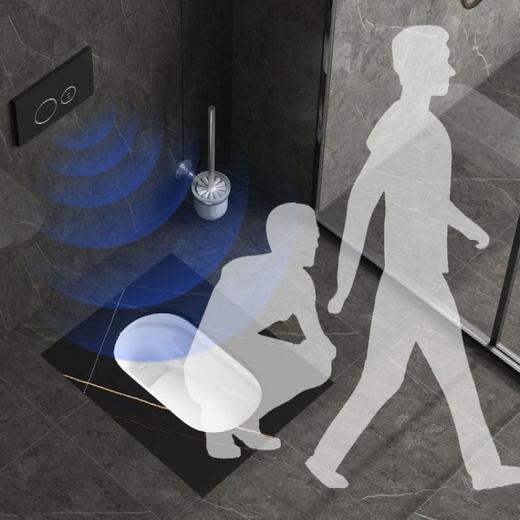 冲水隐藏式便池暗装入感应嵌入式水箱蹲坑暗藏蹲岩板墙式便器大 商品图1