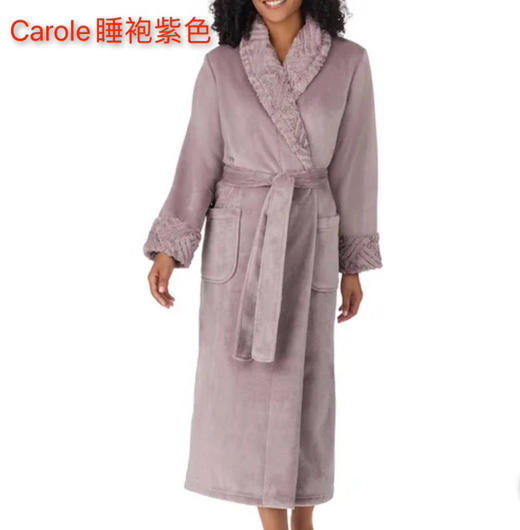 新款推荐❤️特价258元🉐🉐包税包邮到手🔥🔥Carole hochman 女士中长款浴袍，家居服！舒适加厚款超保暖～‼️ 商品图2