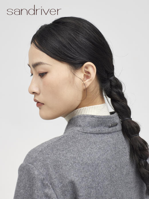 西藏羊绒呢中式女西服SJF96W270N 商品图2