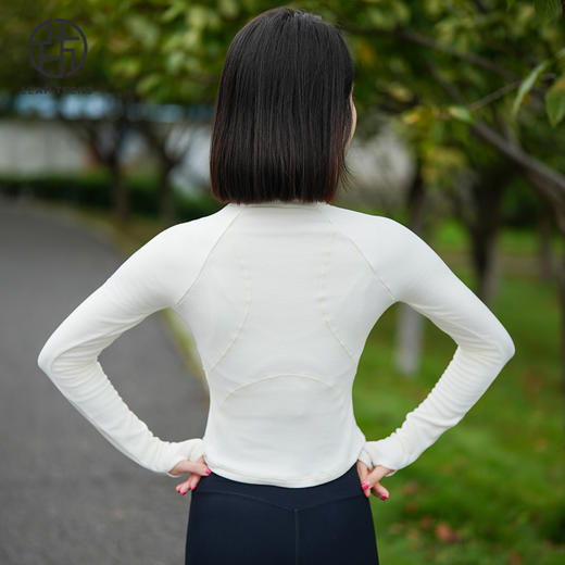 跃牌【禅语梵心】系列半拉链立领修身保暖显瘦运动服WT2800 商品图1