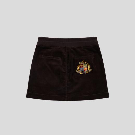 GOODBAI 运动学院logo刺绣抽绳半身短裙 商品图4