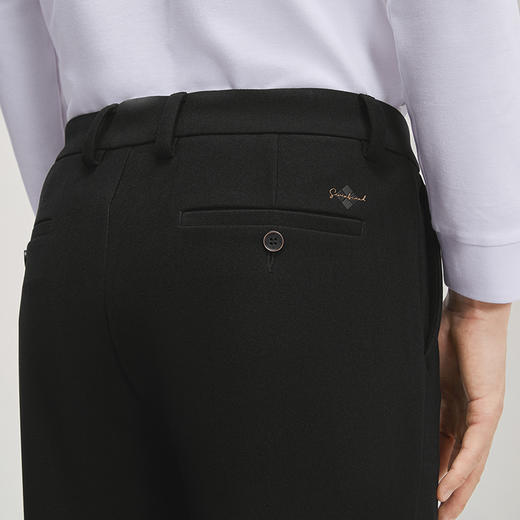 【灯芯绒】柒牌男装休闲裤2024秋冬新款商务百搭修身直筒男士长裤	127H70680 商品图2