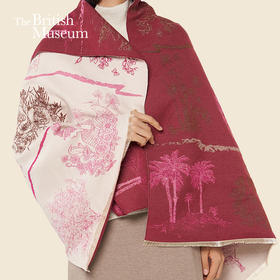 大英博物馆 埃及系列 提花披肩围巾 礼盒