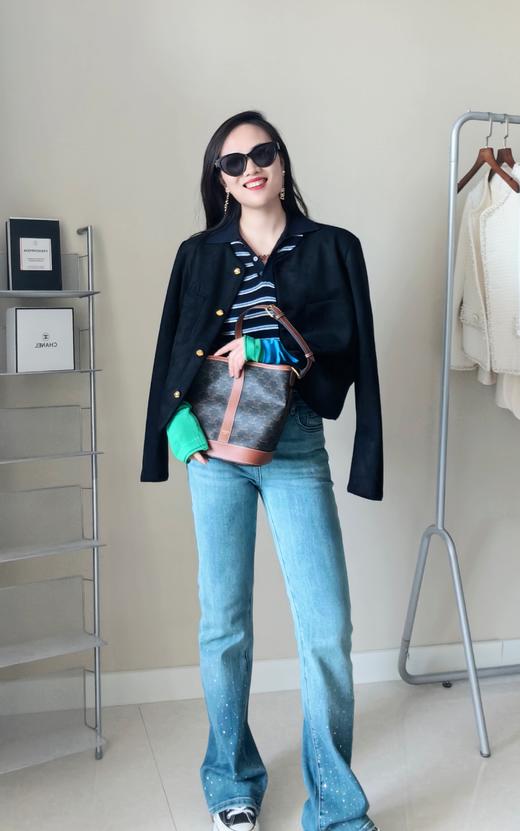 正版美人鱼烫钻显瘦裤神土耳其牛仔裤 商品图7