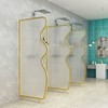 玻璃隔断澡堂遮挡游泳馆不锈钢公共卫生间淋浴间屏风长虹防水挡板 商品缩略图2